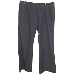 Cleo Denim Look Wide Leg Pants Size L